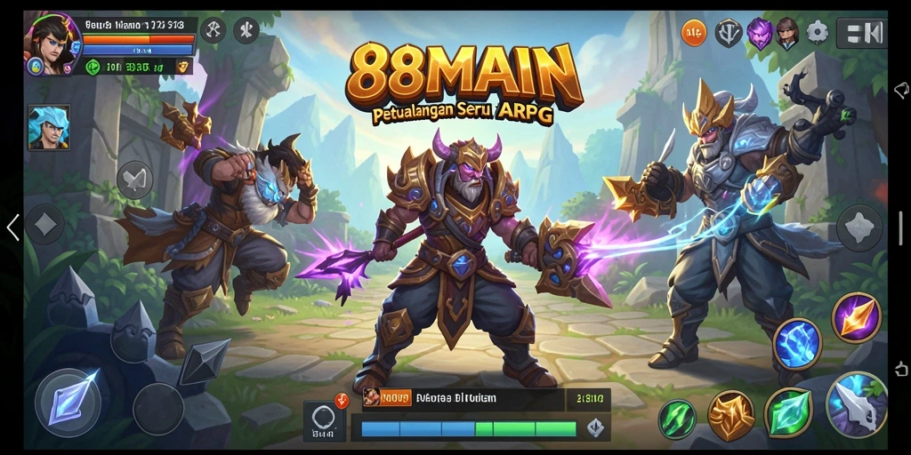 Gameplay seru <strong>88MAIN</strong> di dunia ARPG yang memikat.