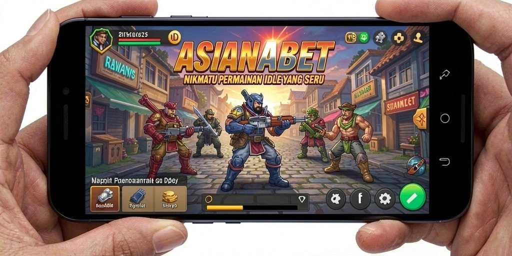 Tampilan screenshot ASIANABET menampilkan gameplay Idle yang memikat.