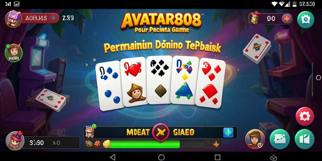 Tampilan gameplay seru dalam AVATAR808 yang penuh tantangan.
