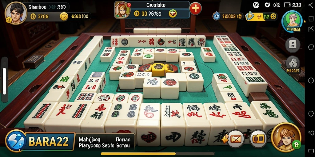 Tampilan menarik dari gameplay BARA22 yang menyenangkan.