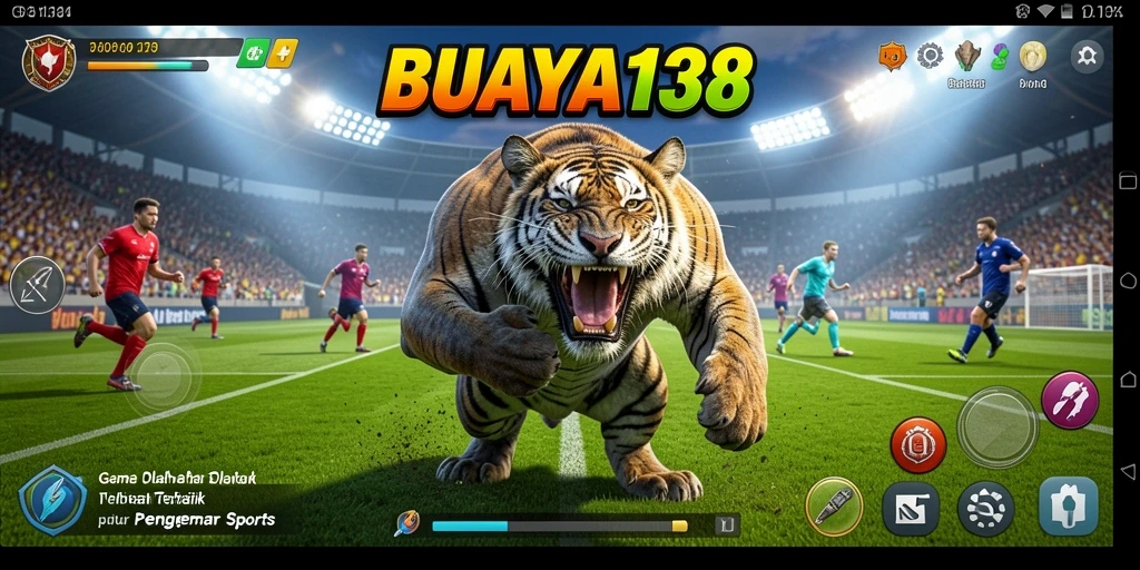 Tampilan gameplay menarik dari BUAYA138 yang menampilkan kompetisi olahraga.