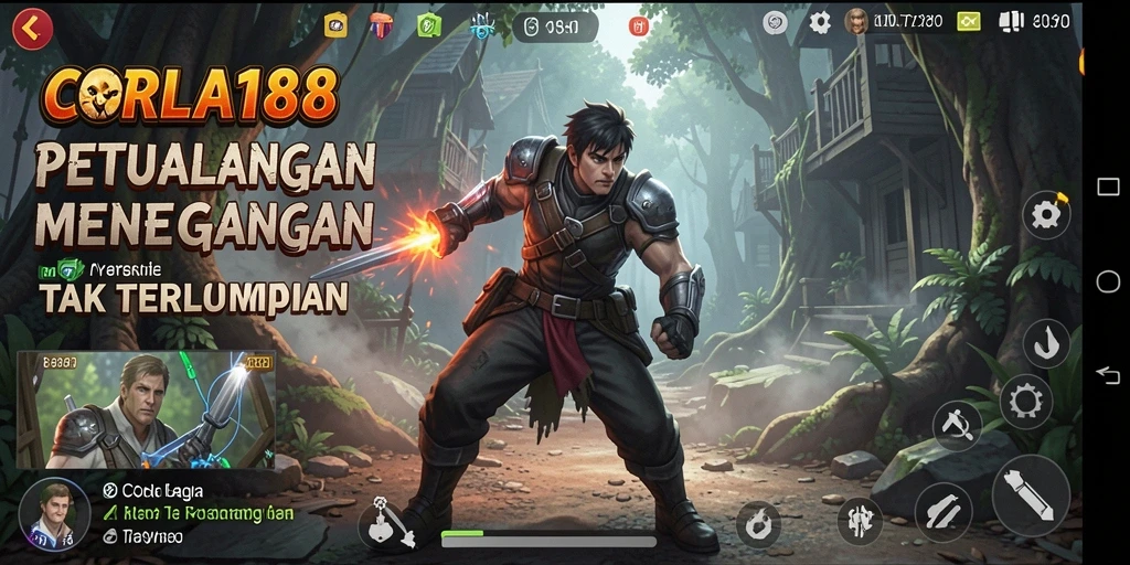 Tampilan gameplay <strong>CORLA188</strong> yang menegangkan dalam dunia petualangan.