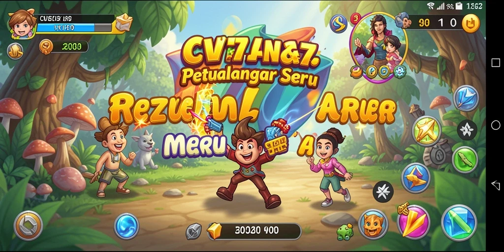Screenshot menampilkan gameplay CV777 yang penuh aksi dan petualangan.