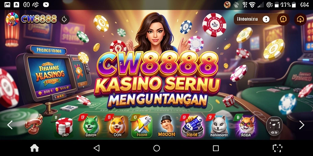 Tampilan menarik dari gameplay CW8888 yang mendebarkan.