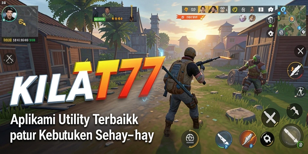 Tampilan utama KILAT77 dengan berbagai alat praktis untuk kebutuhan sehari-hari.