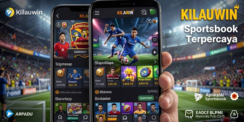 Tampilan gameplay menarik di KILAUWIN untuk taruhan olahraga.