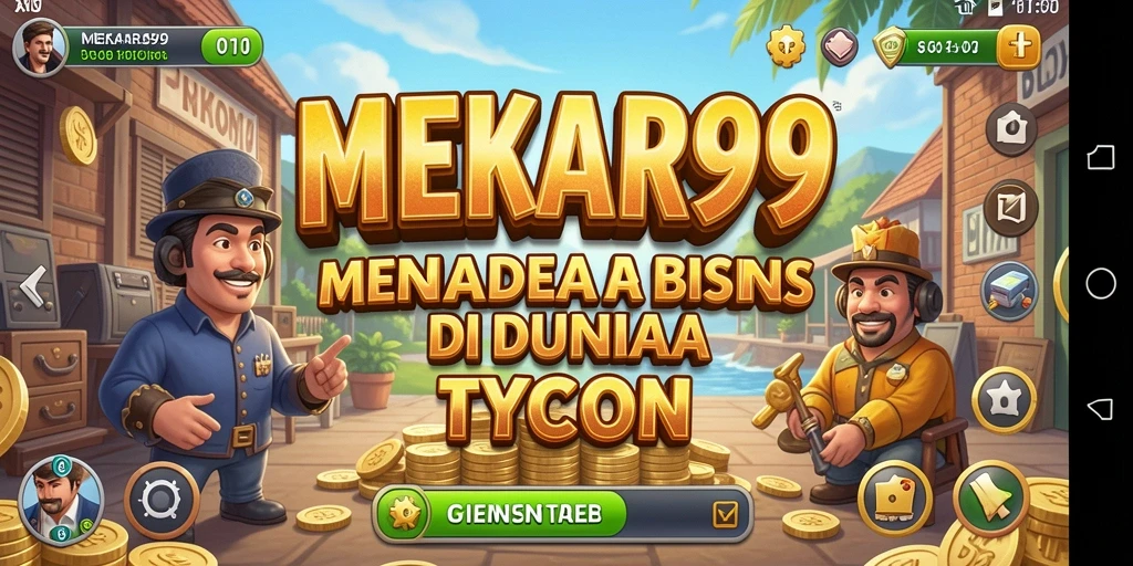 Tampilan gameplay Tycoon yang seru dan penuh tantangan.