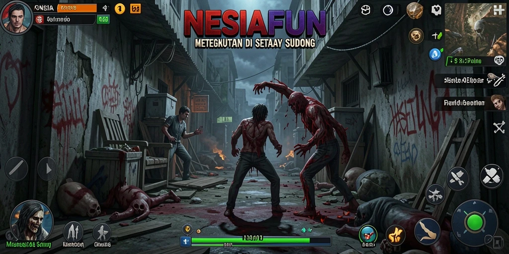 Screenshot gameplay <strong>NESIAFUN</strong> yang mencekam dan penuh ketegangan.