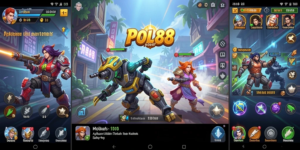 Tampilan antarmuka POL88 yang sederhana dan fungsional.