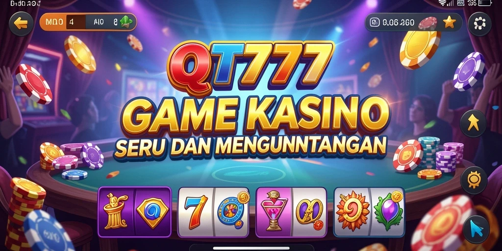 Tampilan gameplay QT777 yang menarik dan mendebarkan.