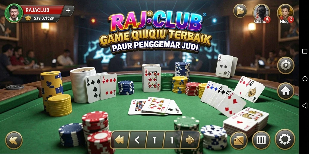 Tampilan permainan QiuQiu yang menarik dan penuh aksi.